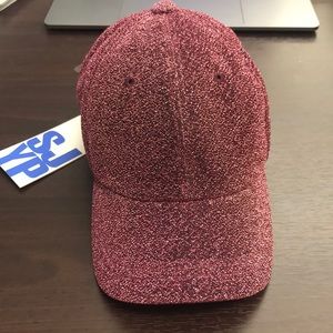 Pink Glitter Baseball Hat